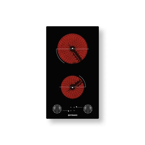Keraaminen liesitaso Pyramis PHC31233FMB, 29cm, musta