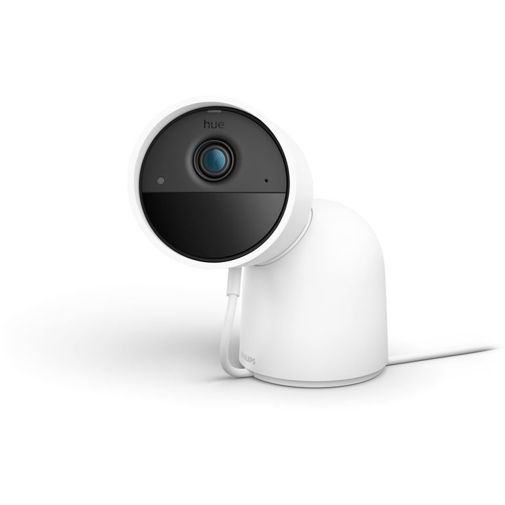 Valvontakamera Philips Hue Secure liiketunnistin langallinen pöytätelineellä EU valkoinen