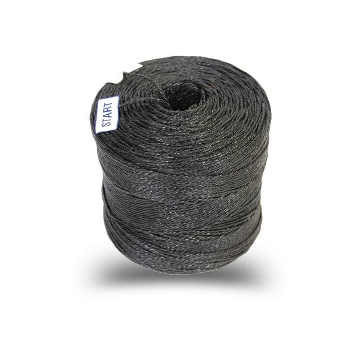 Kaapelinvetolanka Piippo 1200/3, 2kg, musta, 800m