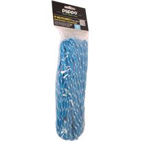 Köysi Piippo palmikoitu PP-multifilament sininen, 6mm x 20m