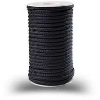 Polyesterinyöri Piippo, 5mm, musta, 17m