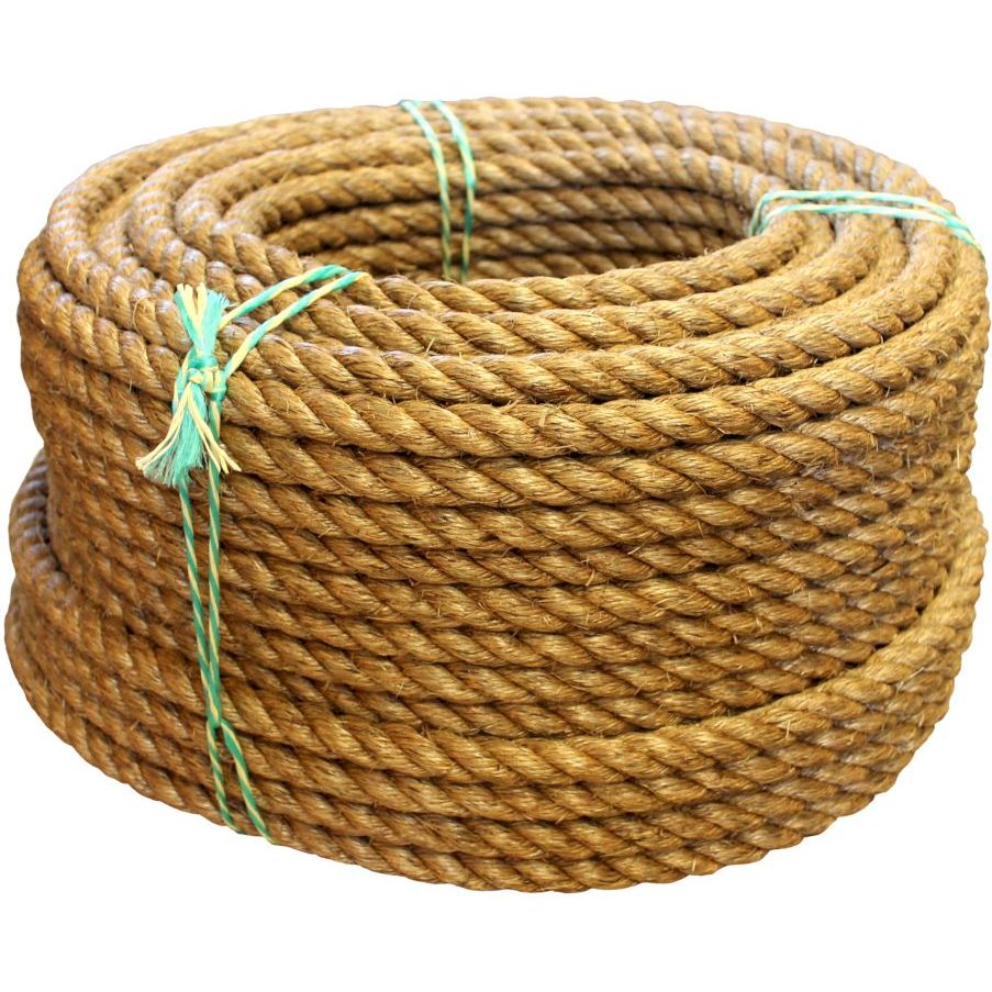 Manillakieppi Piippo kierretty, 20mm  x 110m