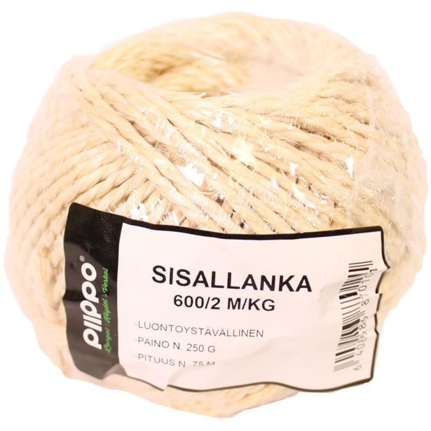 Sisal kotinaru Piippo, 75m