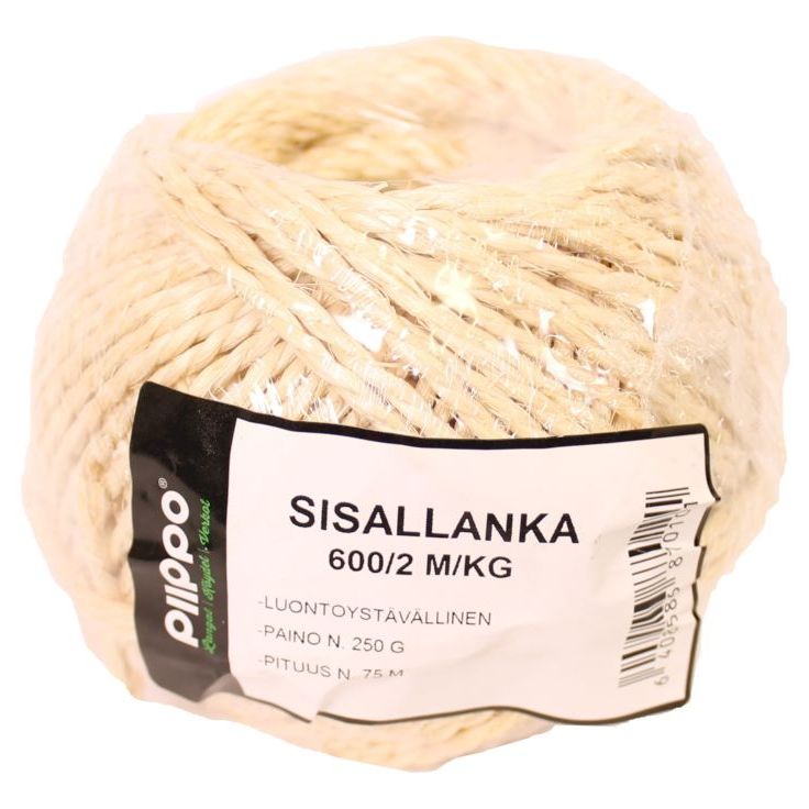 Sisal kotinaru Piippo, 75m