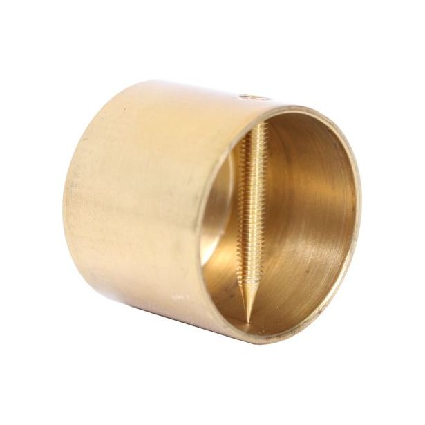 Päätytulppa Piippo, Ø36mm, messinki