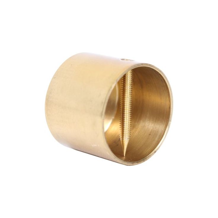 Päätytulppa Piippo, Ø36mm, messinki
