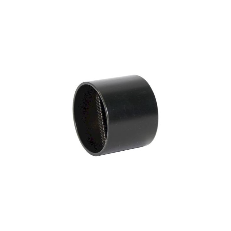 Päätytulppa Piippo, Ø36mm, pulverimaalattu musta