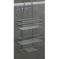 Suihkukori Duschy 3-tasoa ripustettava kromi 586-90
