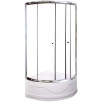 Suihkukaappi Duschy 982-00 korkea allas 90x90 cm