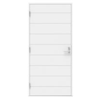 Ulko-ovi Pihla Vieno S13, 9-10x21, valkoinen