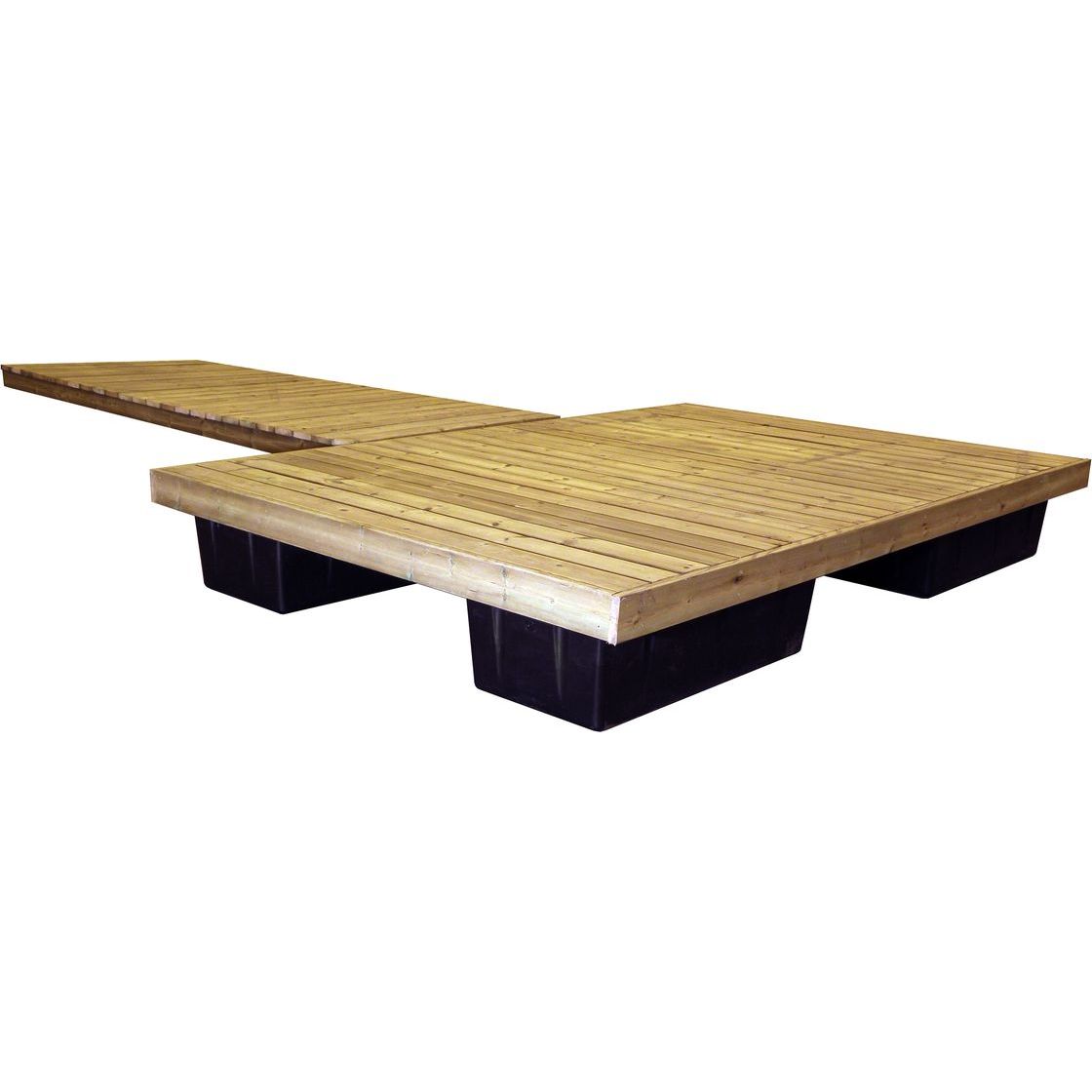 Laituri PW-Spa Joka Poika, koottava, laatikkoponttoni, 300x123cm