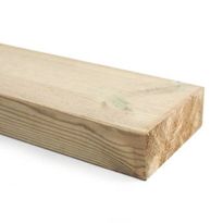 Kestopuu Oiva mänty, mitallistettu, 48x123mm, vihreä