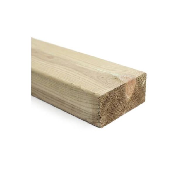 Kestopuu Oiva mänty, mitallistettu, 48x98mm, vihreä