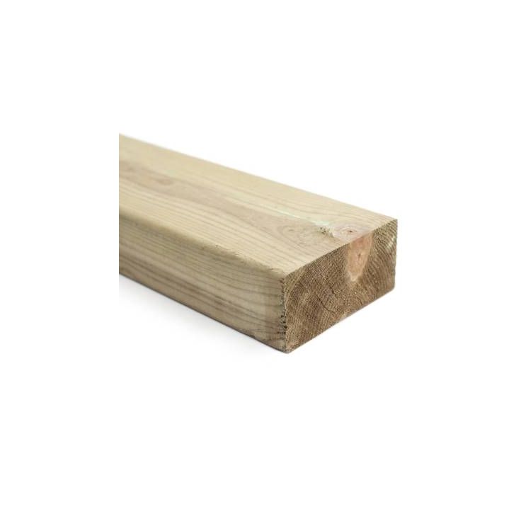 Kestopuu Oiva mänty, mitallistettu, 48x98mm, vihreä