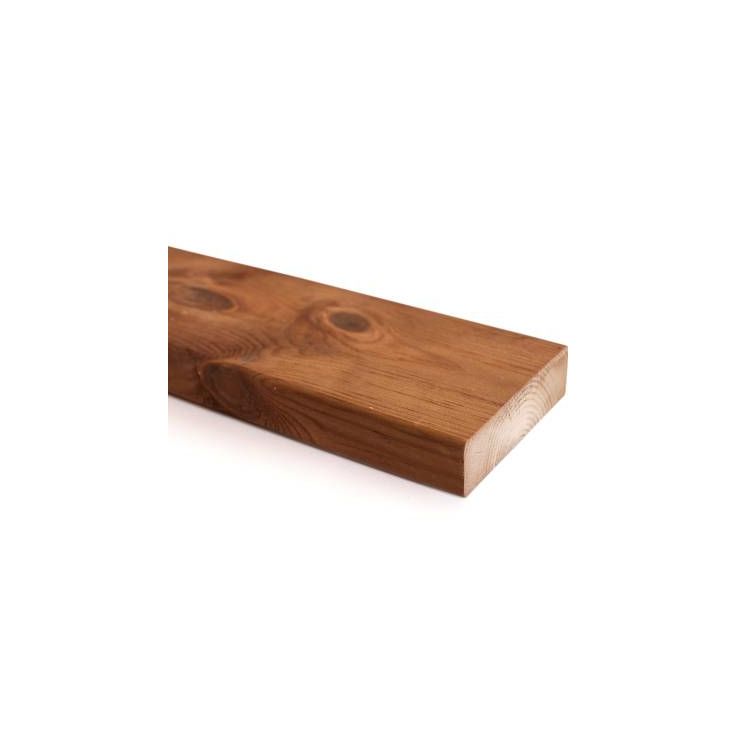 Kestopuu Oiva SHP mänty, 28x95mm, OM, ruskea