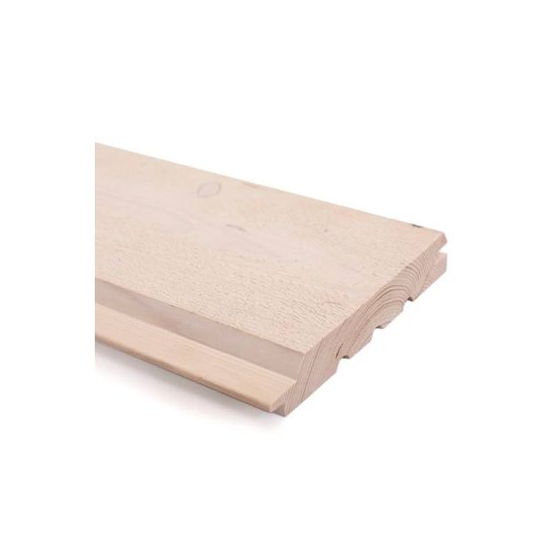 Ulkoverhouspaneeli Wicco UTV kuusi, 28x170mm, ST 3S, pohjamaalattu