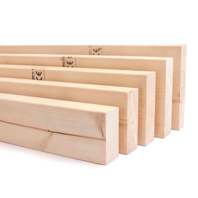 Kuusi mitallistettu, 48x98x5400mm, lujuusluokiteltu C24