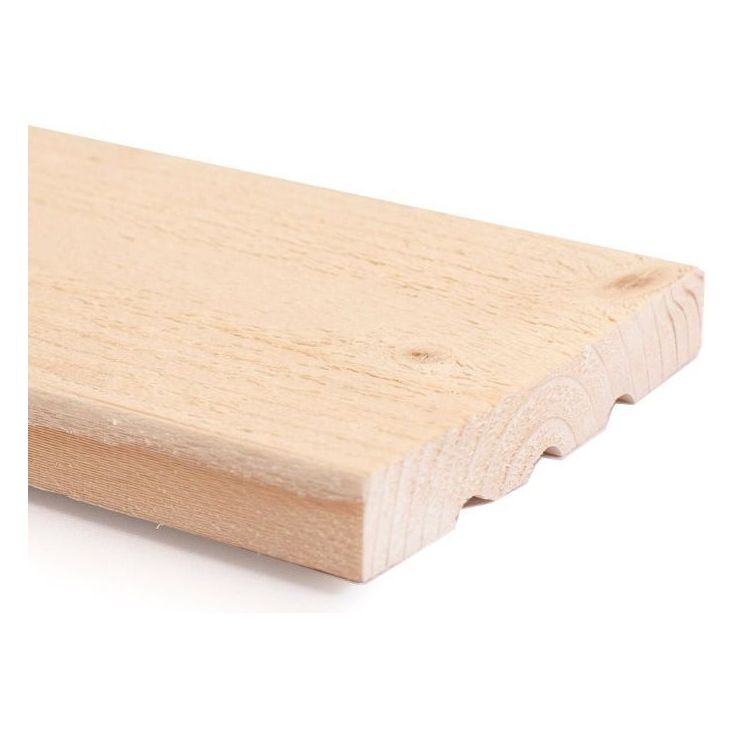 Ulkoverhouslauta KHP-HS, mitall. kuusi, 23x170mm, ST, pohjamaalattu valkoinen