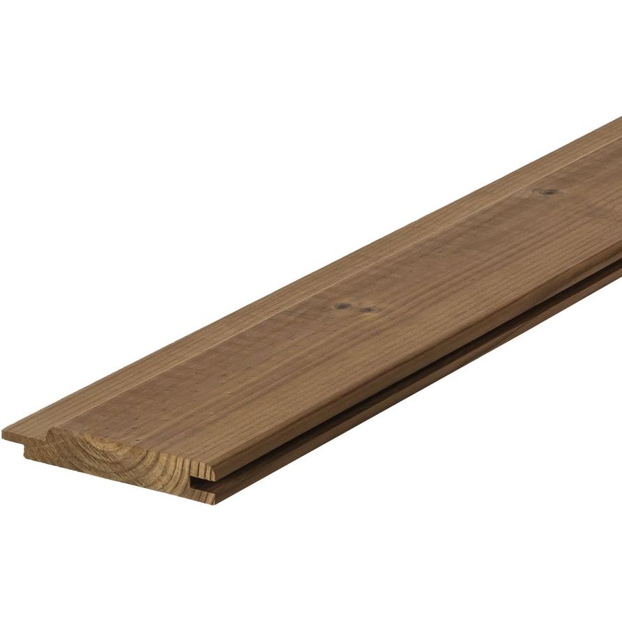 Saunapaneeli Lunawood STP, 15x92x3000mm, mänty, Thermo-D lämpökäsitelty