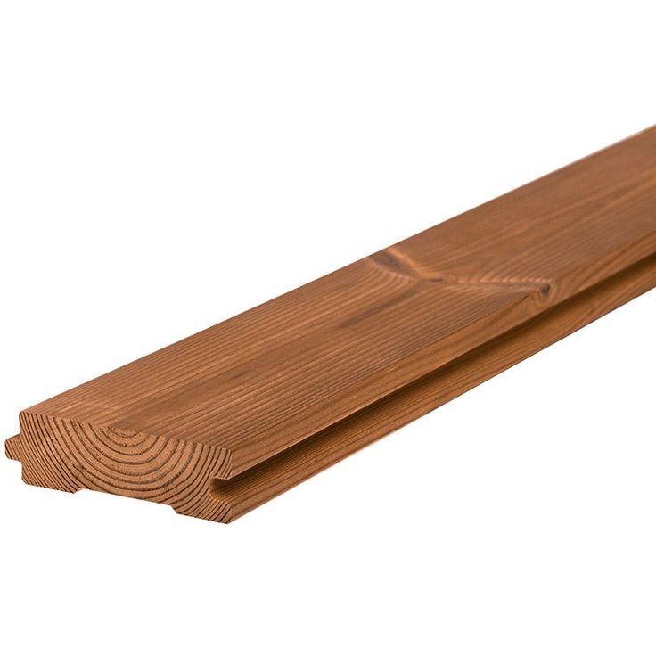 Lattialauta Lunawood HLL, 26x92mm, mänty, Thermo-D lämpökäsitelty, päätypontattu