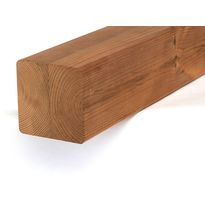 Liimapuutolppa Lunawood, 88x88x3000mm, mänty, Thermo-D lämpökäsitelty, ympärihöylätty
