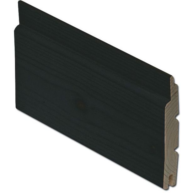 Saunapaneeli Listatalo Ebenholz STP, 14x95mm, kuusi TK, suojakäsitelty