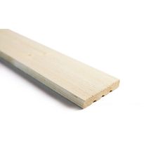 Ulkoverhouspaneeli MIT/HS ST 3S, 21x120mm, kuusi, valkoinen, pohjamaalattu