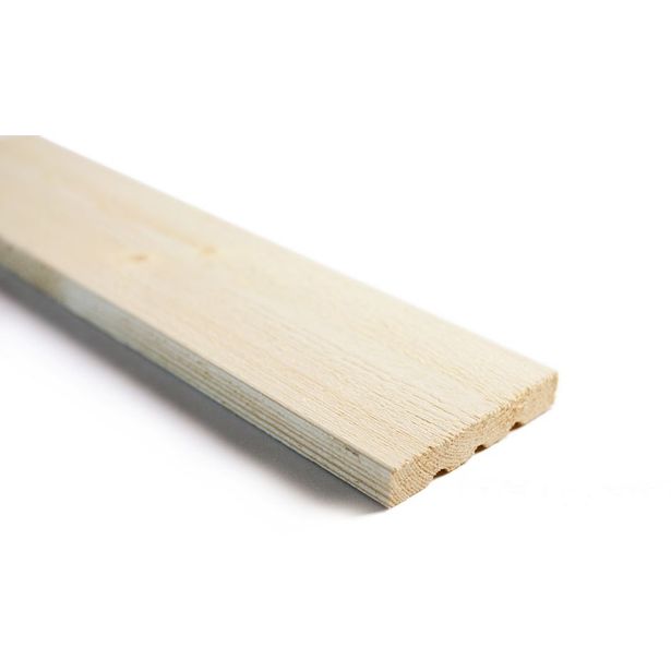 Ulkoverhouspaneeli MIT/HS ST 3S, 21x120mm, kuusi, valkoinen, pohjamaalattu
