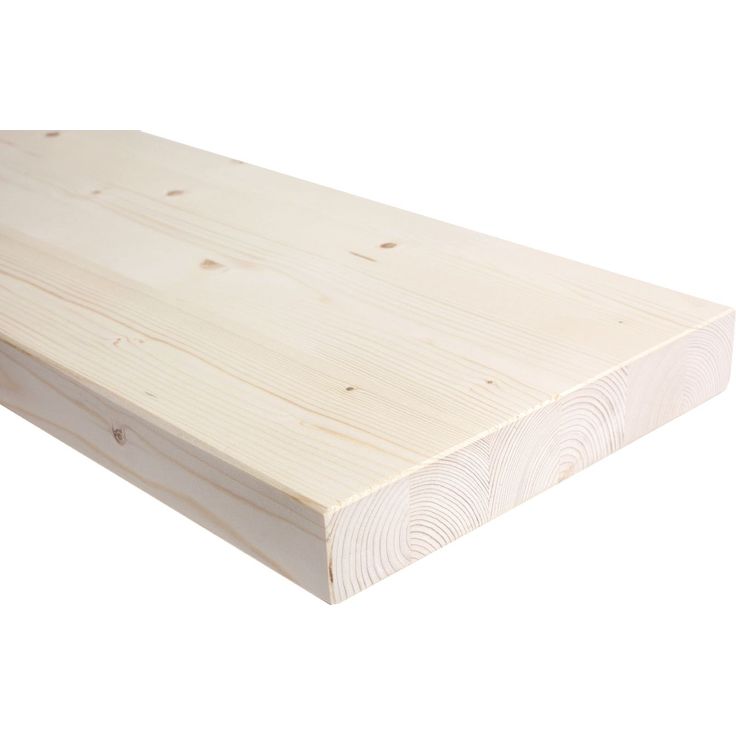 Lankkulaude Wicco SHP 45x265x2385mm kuusi 6-ply