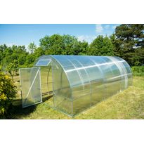 Kaarikasvihuone AB Polar Easy-Up 6 m², 2x3 m, kennolevyllä