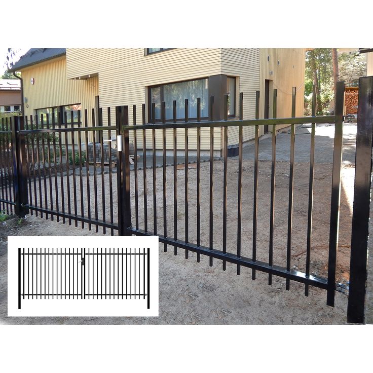 Elementtiaidan ajoportti AB Polar, 1100 x 4000 mm