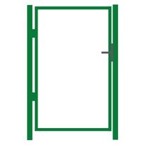 AB Polar käyntiportin runko, korkeus 200 cm, leveys 100 cm, vihreä