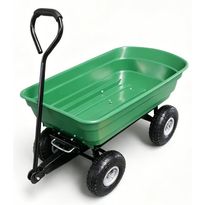 Kottikärry AB Polar, 75L, 120kg, vihreä, neljä pyörää