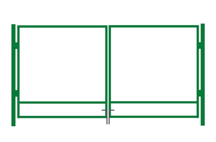 AB Polar autoportin runko, korkeus 200 cm, leveys 400 cm