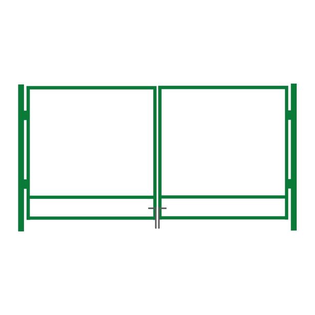 Autoportin runko AB Polar, korkeus 175cm, leveys 400cm