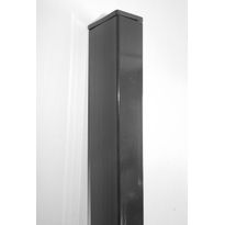 AB Polar nelikulmainen aitatolppa 40x60mm, korkeus 200cm, harmaa