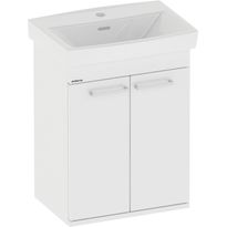 Allaskaappi altaalla Polaria Pro N 500, 45x31 cm, valkoinen