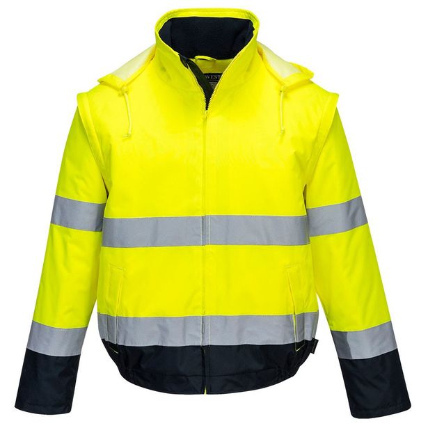 Takki Portwest C464 Essential, keltainen/sininen