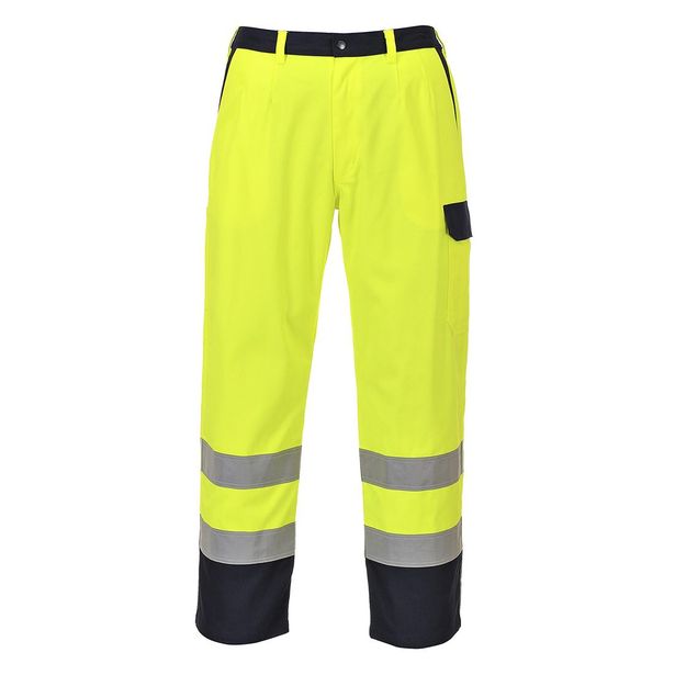 Huomiohousut Portwest FR92 Bizflame, keltainen