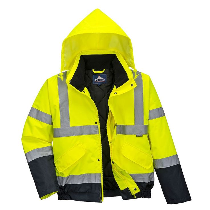 Bombertakki Portwest S266 300D, keltainen/sininen