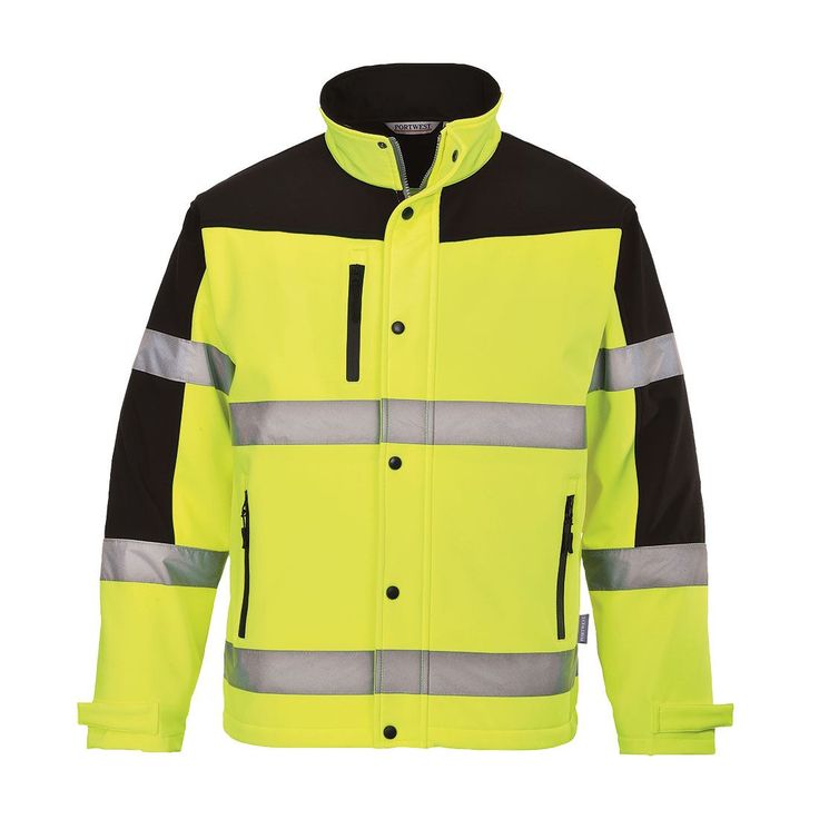 Softshell-huomiotakki Portwest S429 3L, keltainen