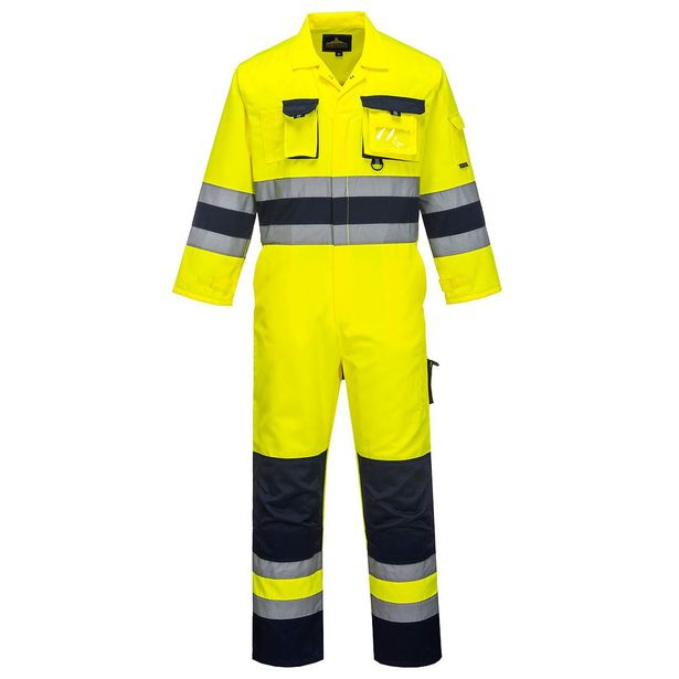 Huomiohaalari Portwest TX55 Texo Nantes, keltainen/sininen