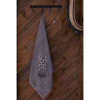 Kylpypyyhe Pikkupuoti Suovilla, 70x140cm, harmaa