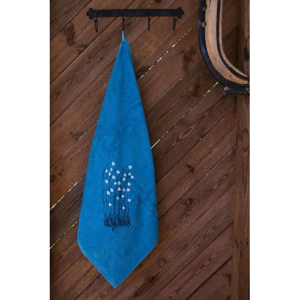 Kylpypyyhe Pikkupuoti Suovilla, 70x140cm, turkoosi