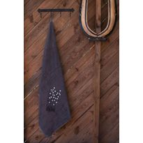 Jättipyyhe Pikkupuoti Suovilla, 100x150cm, harmaa