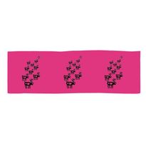 Laudeliina Pikkupuoti Porot Pellava, 45x145cm, fuksia