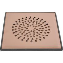 Lattiakaivon kansi PP-Tuote Pisara, kupari