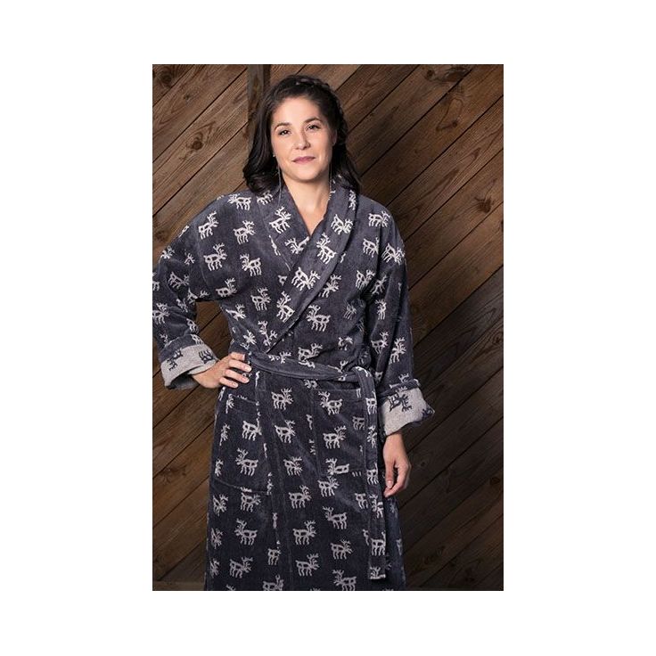 Kylpytakki Pikkupuoti, 3XL, harmaa