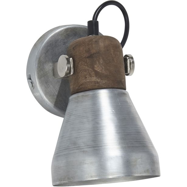 Seinävalaisin PR Home Ashby Spotlight, 200 x 150 x 120 mm, hopea