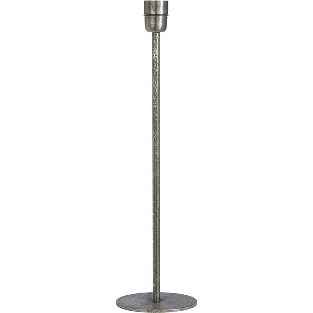 Lampunjalka PR Home Base, 450 x 140 mm, taottu hopea